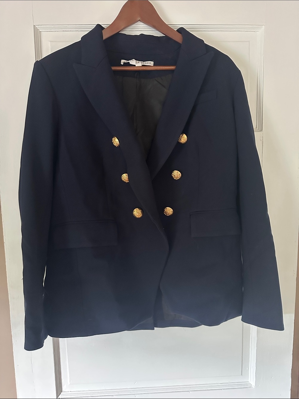 Veronica Beard Miller Dickey Jacket Size 14 NAVY - Picture 2 of 6